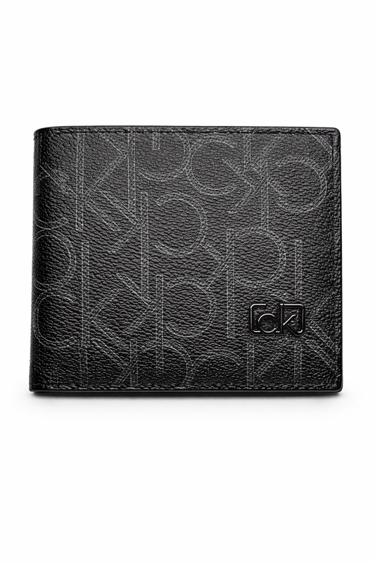 Calvin Klein Monogram Embossed Bifold Wallet