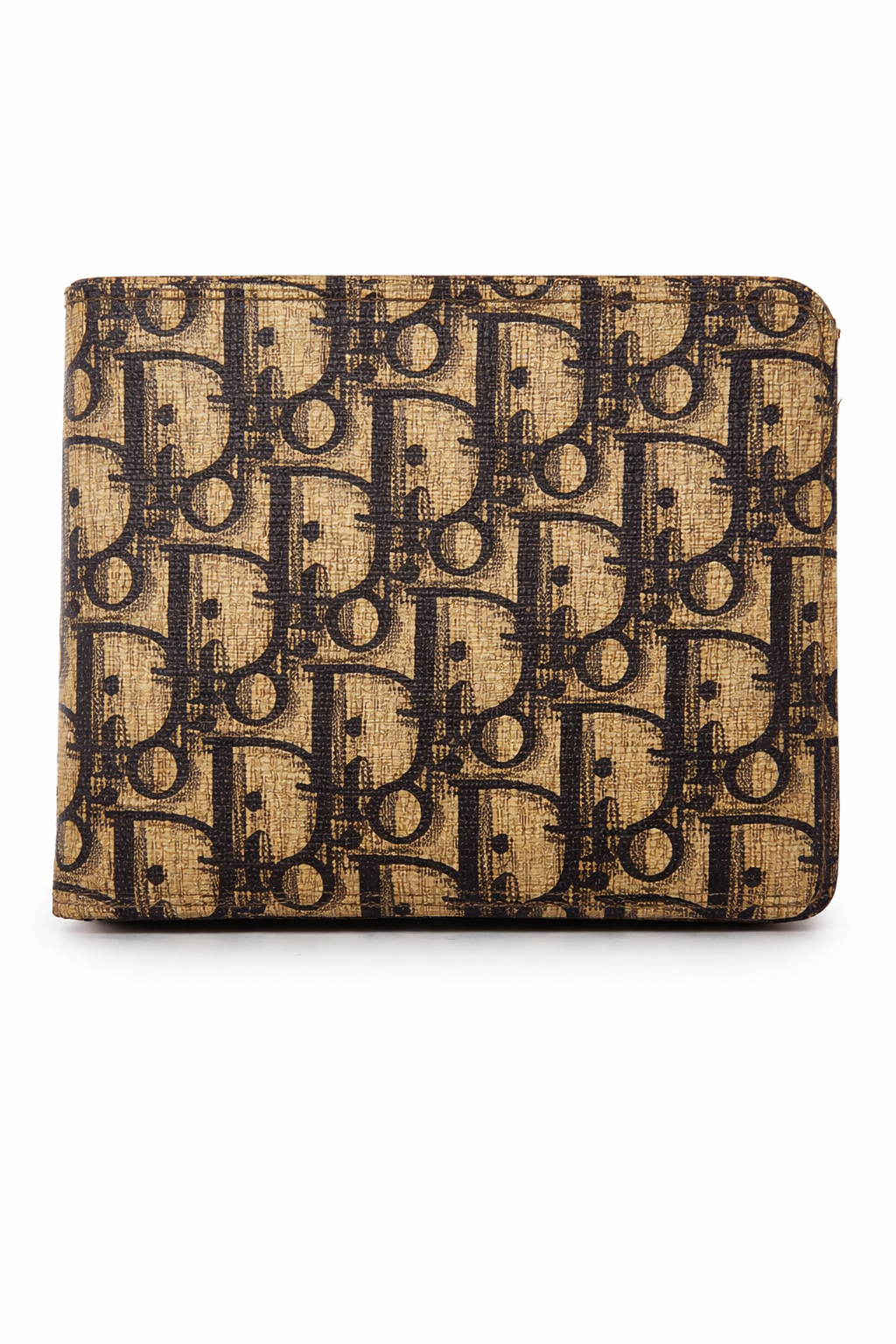 Dior Men’s Oblique Jacquard Bifold Wallet