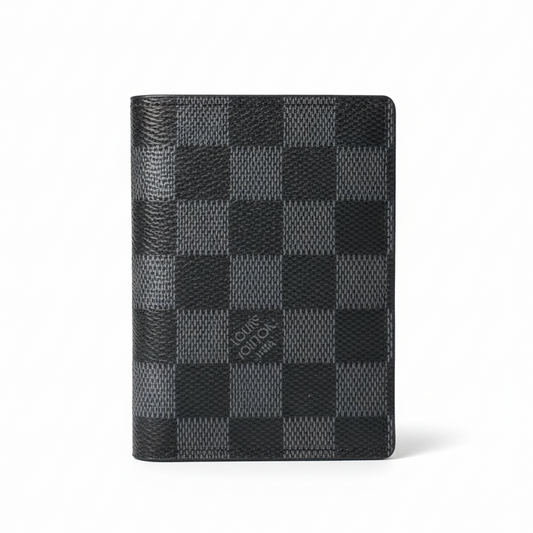 Louis Vuitton Damier Graphite Card Holder - Black